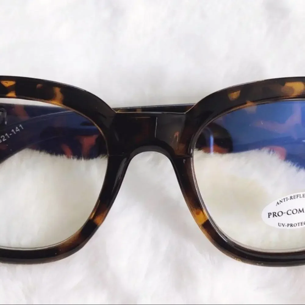 Jade Brown Computer Blue Light Glasses